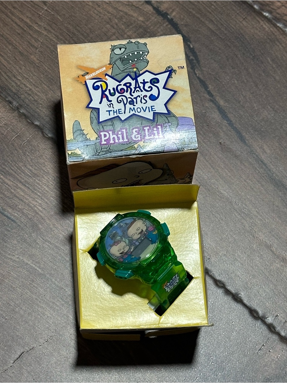 Phil & Lil Rugrats Green Kids Character Watch